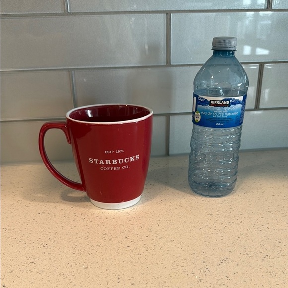 Starbucks red ceramic Coffee Mug - Picture 1 of 7